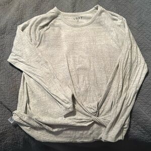Loft XL Twist Bottom Tee